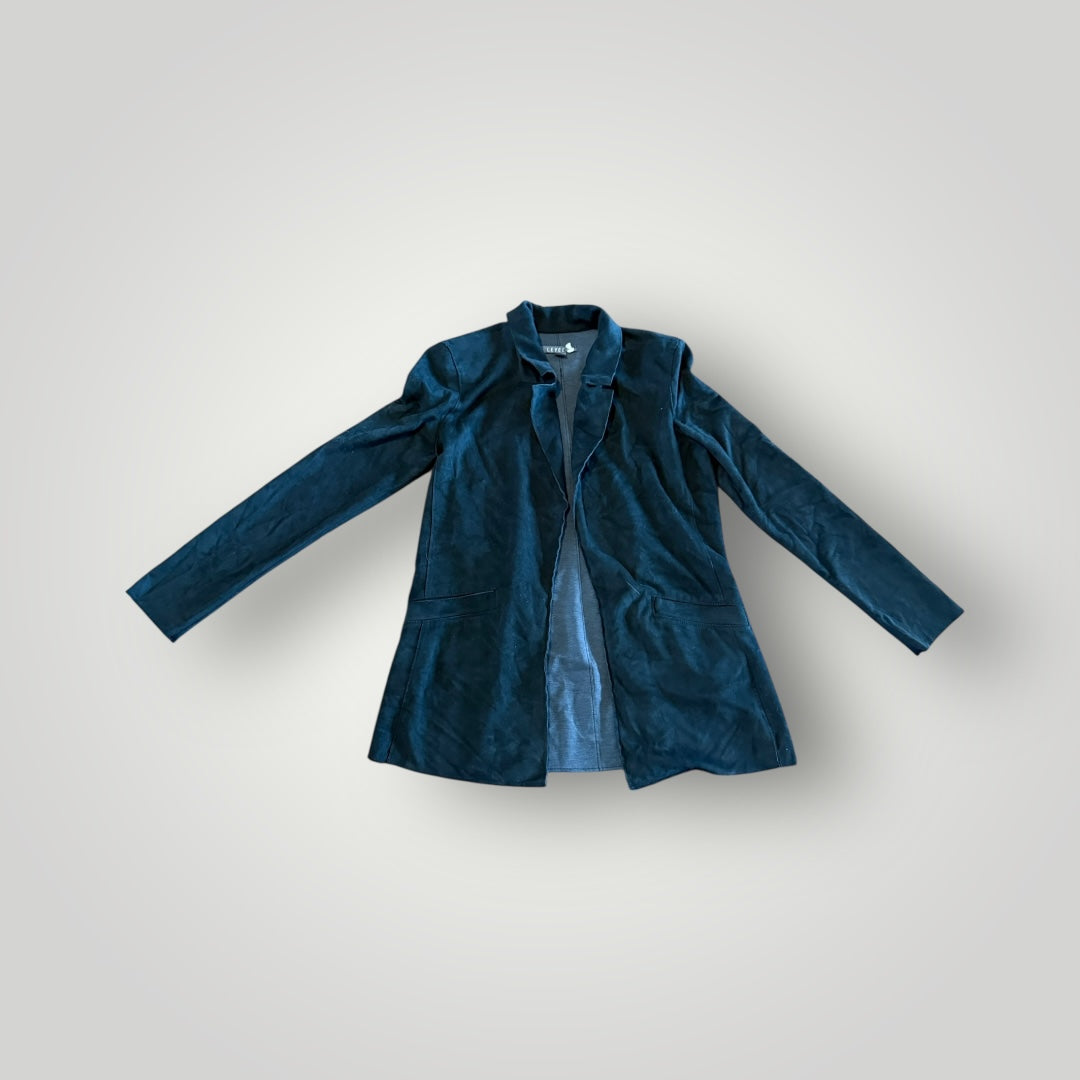 Level Black Open Front Blazer Size Small